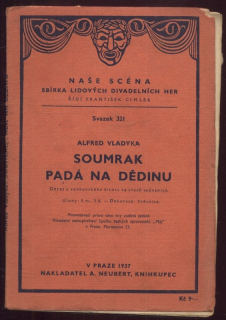 Vladyka, Alfred - Soumrak padá na dědinu