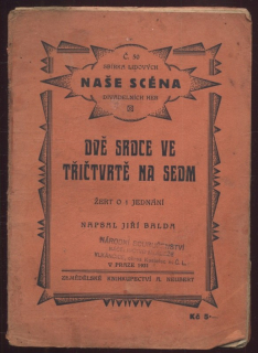 Balda, Jiří - Dvě srdce ve třičtvrtě na sedm