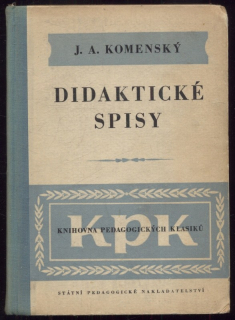 Komenský, Jan Amos - Didaktické spisy