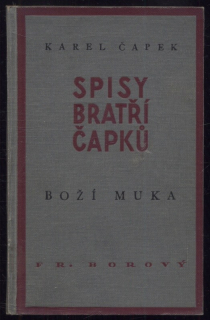 Čapek, Karel - Boží muka