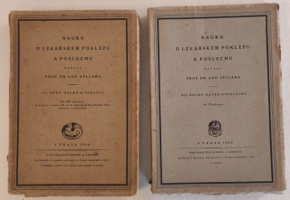 Syllaba, Ladislav - Nauka o lékařském poklepu a poslechu 1-2 (Díl prvý: Nauka o poklepu, Díl druhý: Nauka o poslechu)