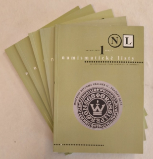 Numismatické listy 2002 (ročník 57, komplet - 6 čísel v 5 sešitech)