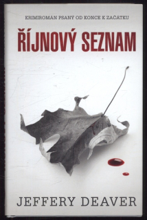 Deaver, Jeffery - Říjnový seznam