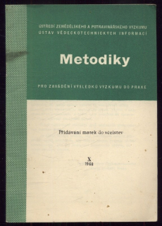 Veselý, Vladimír - Přidávání matek do včelstev