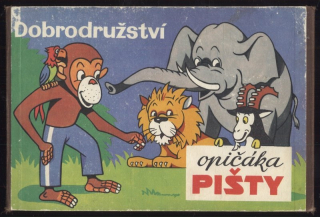 Vokrová, Libuše; Weinzettl, Vilibald - Dobrodružství opičáka Pišty (leporelo)