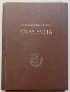 Politicko - hospodářský atlas světa (12 sešitů v deskách + dodatkové mapy)