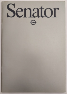 Opel Senator (reklamní prospekt) německy