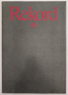 Opel Rekord (reklamní prospekt) německy
