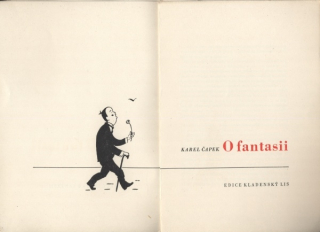 Čapek, Karel - O fantasii