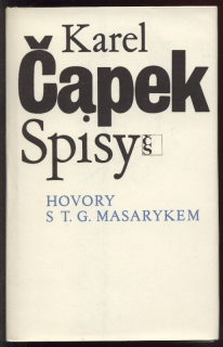 Čapek, Karel - Hovory s T. G. Masarykem
