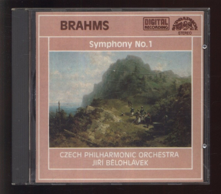 Brahms, Johannes; Czech Philharmonic Orchestra; Bělohlávek, Jiří - Symphony No. 1 (CD)