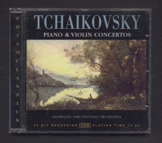 Tchaikovsky, Georgian SIMI Festival Orchestra - Piano  a  Violin (CD)