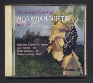 Antonín Dvořák - Magdaléna Hajóssyová, Jozef Kundlák, Marta Beňačková, Marián Lapšanský - Moravské dvojzpěvy / Moravian Duets Opp. 20, 32, 38,