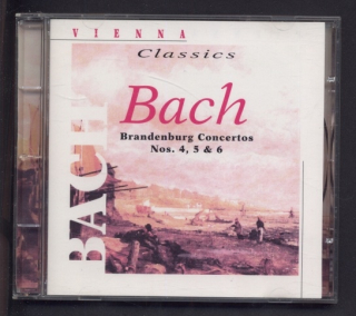 Johann Sebastian Bach - Brandenburg Concertos Nos. 4, 5  a  6 (CD)