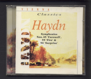 Haydn - Symphonies Nos. 45 "Farewell", 59 "Fire", 94 "Surprise" (CD)