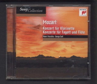 Robert Marcellus, George Szell - Mozart: Konzert für Klarinette, Fagott, Flöte (CD)