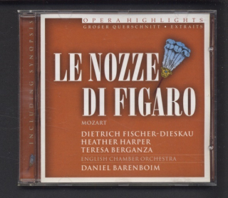 W. A. Mozart, Daniel Barenboim, English Chamber Orchestra - Le Nozze di Figaro (CD)