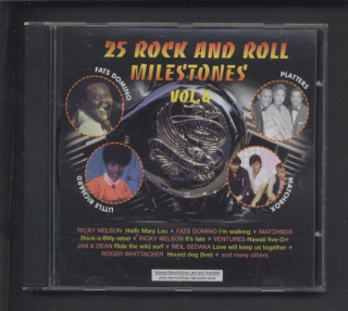 Various - 25 Rock And Roll Milestones Vol. 6 (CD)