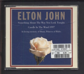 Elton John - Something About The Way You Look Tonight / Candle In The Wind 1997 (CD-single)