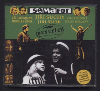 Semafor, Jiří Suchý, Jiří Šlitr, Miloslav Šimek, Jiří Grossmann, Magda Křížková, Zuzana Burianová - Benefice (2CD)