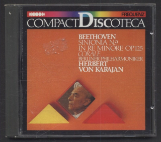 Herbert von Karajan, Berliner Philharmoniker / Beethoven – Sinfonia No.9 (CD)