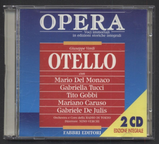 Giuseppe Verdi / Mario Del Monaco, Gabriella Tucci, Tito Gobbi, Mariano Caruso, Gabriele De Julis - Otello (2CD)