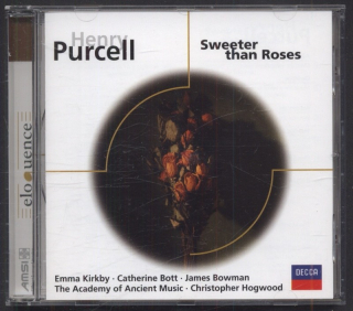 Henry Purcell, Emma Kirkby, Catherine Bott, James Bowman, The Academy of Ancient Music, Christopher Hogwood - Sweeter Than Roses (CD)