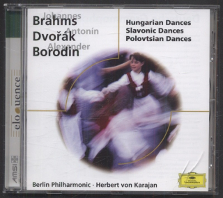 Johannes Brahms, Antonín Dvořák, Alexander Borodin, Bedřich Smetana, Herbert von Karajan - Dances (Hungarian Dances - Slavonic Dances - Polovtsian Dances) (CD)