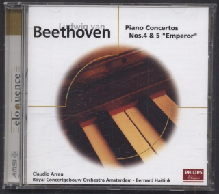 Ludwig van Beethoven - Claudio Arrau, Bernard Haitink, Royal Concertgebouw Orchestra Amsterdam - Piano Concertos Nos. 4 & 5 "Emperor" (CD)