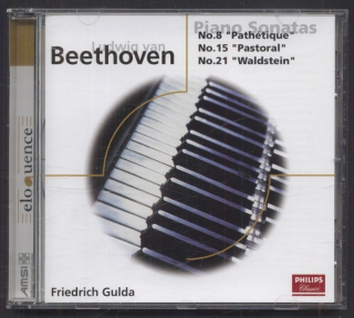 Ludwig van Beethoven / Friedrich Gulda - Klaviersonaten Nr. 8 "Pathétique", Nr. 15 "Pastorale", Nr. 21 "Waldstein" (CD)