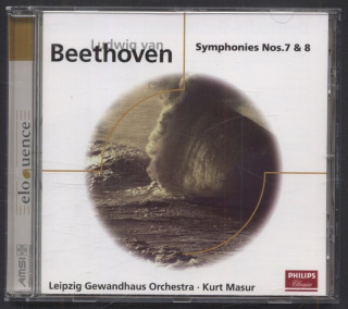 Ludwig van Beethoven, Leipzig Gewandhaus Orchestra, Kurt Masur - Symphonies Nos. 7 & 8 (CD)