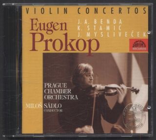 Eugen Prokop, J. A. Benda, K. Stamic, J. Mysliveček, Prague Chamber Orchestra, Miloš Sádlo - Violin Concertos  (CD)