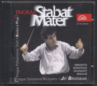 Dvořák, Prague Philharmonic Choir, Bambini Di Praga, Prague Symphony Orchestra, Urbanová, Beňačková, Uhlenhopp, Mikuláš, Jiří Bělohlávek - Stabat Mater (CD)