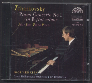 Tchaikovsky, Igor Ardašev, Czech Philharmonic Orchestra, Jiří Bělohlávek - Piano Concerto No. 1 in B Flat Minor - Four Solo Piano Pieces (CD)