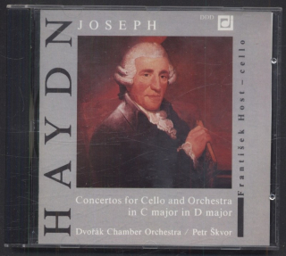 Joseph Haydn - František Host, Dvořák Chamber Orchestra Directed by Petr Škvor - Concertos For Cello And Orchestra In C Major And D Major (CD)
