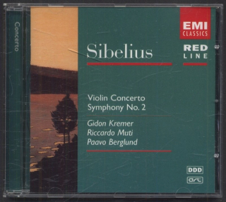 Sibelius - Gidon Kremer, Riccardo Muti, Paavo Berglund - Violin Concerto, Symphony No. 2 (CD)