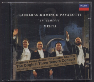 Carreras, Domingo, Pavarotti, Mehta - In Concert (CD)