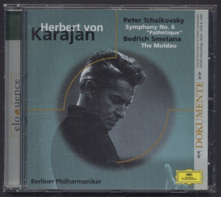Herbert von Karajan - Peter Tchaikovsky: Symphony No. 6 "Pathétique", Bedřich Smetana: The Moldau (CD)