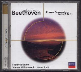 Friedrich Gulda, Vienna Philharmonic, Horst Stein - Ludwig van Beethoven - Piano Concertos Nos. 2 & 3 (CD)