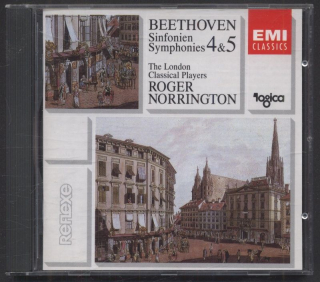 Beethoven - The London Classical Players, Roger Norrington - Symphonies 4 & 5 (CD)
