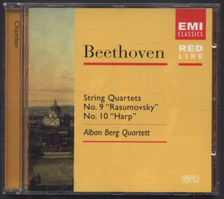 Ludwig van Beethoven, Alban Berg Quartett - String Quartets No. 9 "Rasumovsky" & No. 10 "Harp" (CD)