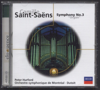 Camille Saint-Saëns, Peter Hurford, Orchestre symphonique de Montréal, Dutoit - Symphony No. 3 "Organ" (CD)