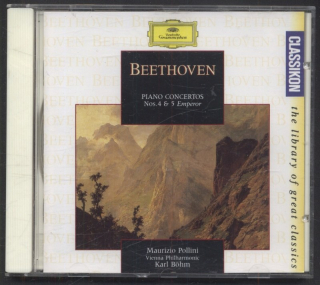 Ludwig van Beethoven, Maurizio Pollini, Wiener Philharmoniker, Karl Böhm - Piano Concertos Nº 4 & 5 'Emperor' (CD)