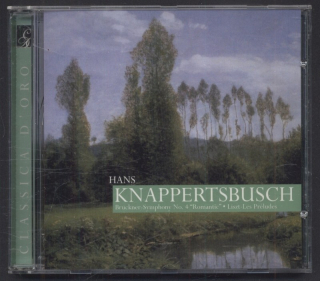 Bruckner / Liszt, Hans Knappertsbusch - Symphony No. 4 "Romantic" / Les Preludes (CD)