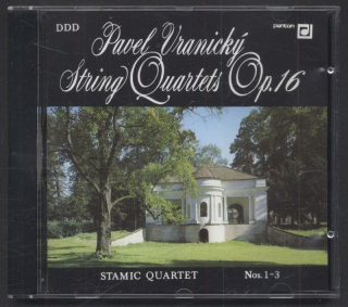 Pavel Vranický / Stamic Quartet - String Quartets Op.16, Nos. 1-3 (CD)