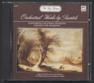 Bartók, Czech Philharmonic Orchestra, Jiří Bělohlávek And Vladimír Válek - Orchestral Works By Bartók (CD)