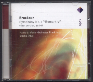 Bruckner - Radio-Sinfonie-Orchester Frankfurt, Eliahu Inbal - Symphony No.4 "Romantic" (First Version, 1874) (CD)