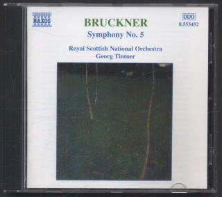 Bruckner - Royal Scottish National Orchestra, Georg Tintner - Symphony No. 5 (CD)