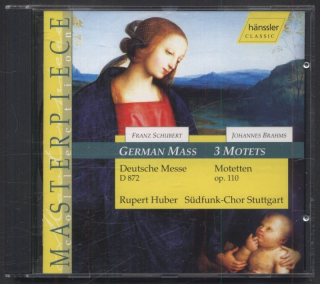 Franz Schubert, Johannes Brahms - Masterpiece Collection, German Mass 3 Motets (CD)