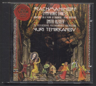 Rachmaninoff / Dmitri Alexeev, St. Petersburg Philharmonic. Orchestra, Yuri Temirkanov - Symphonic Dances; Rhapsody On a Theme Of Paganini; Aleko Overture (CD)